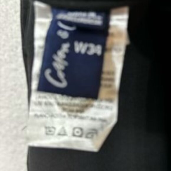 Cotton & Co black "French Terry" short NWT Men's Size 34 - Picture 4 of 7